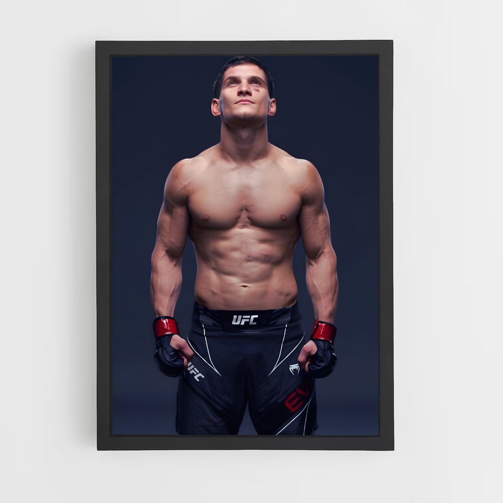 Poster Movsar evloev – affiche MMA (vue 2)